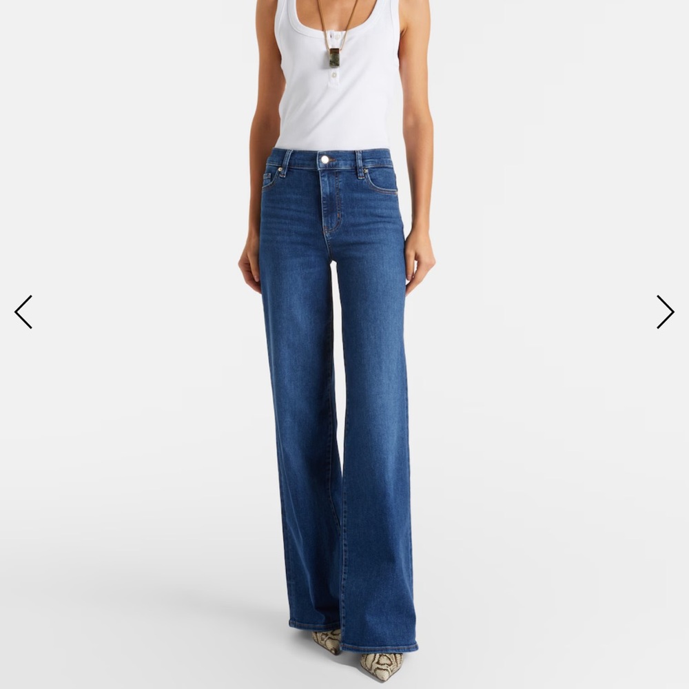 Frame Denim  Blue Flare Jeans